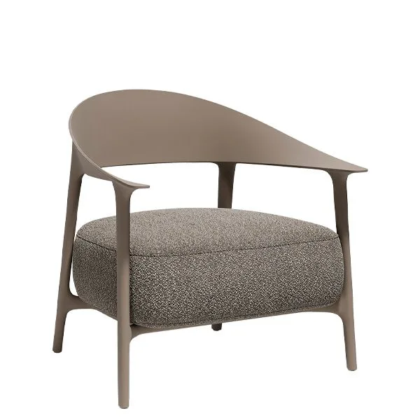 butaca Africa Vondom en polipropileno marrón