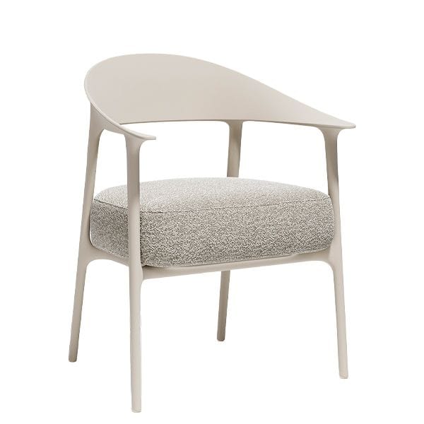 sillón Africa Vondom con asiento tapizado en polipropileno