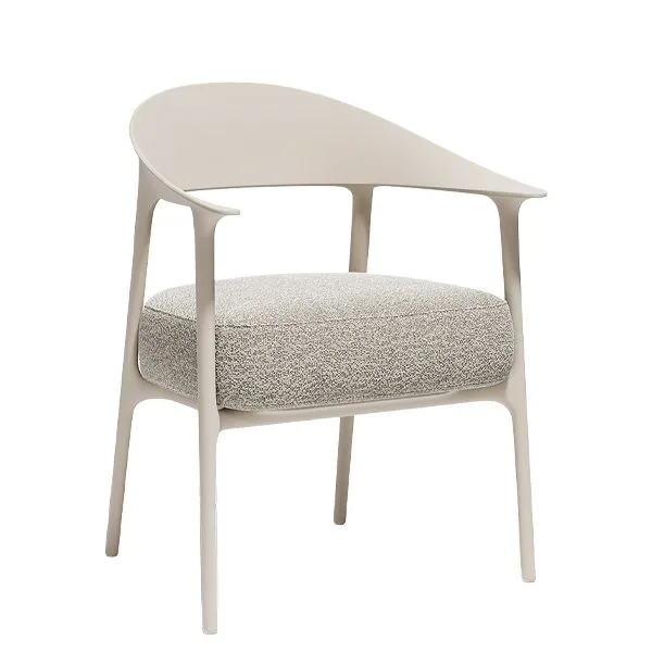 sillón Africa Vondom con asiento tapizado en polipropileno