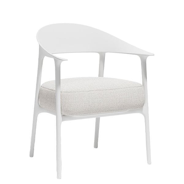 sillón Africa Vondom con asiento tapizado en polipropileno