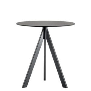 pie de mesa Arki de Pedrali para terrazas de hostelería