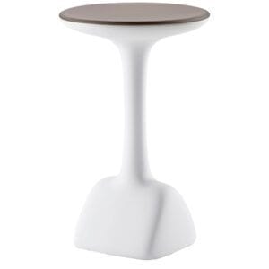 Mesa alta de polietileno apta para exterior – Diseño Moderno