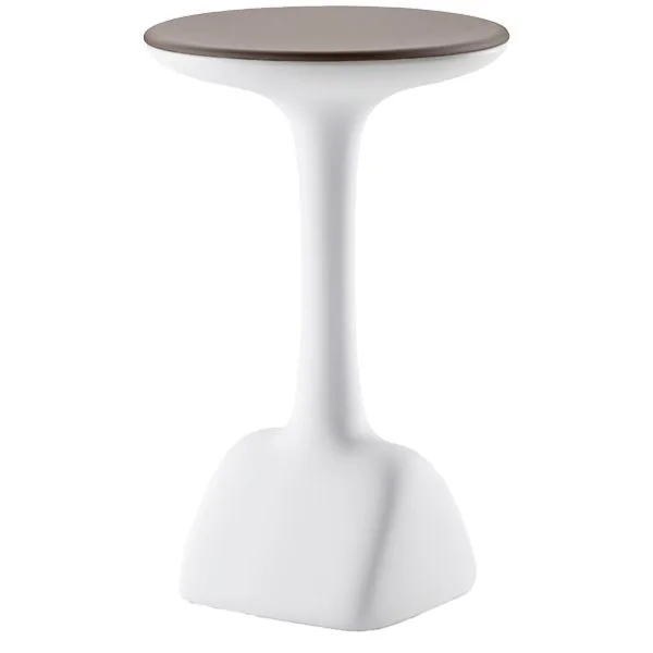 Mesa alta de polietileno apta para exterior – Diseño Moderno