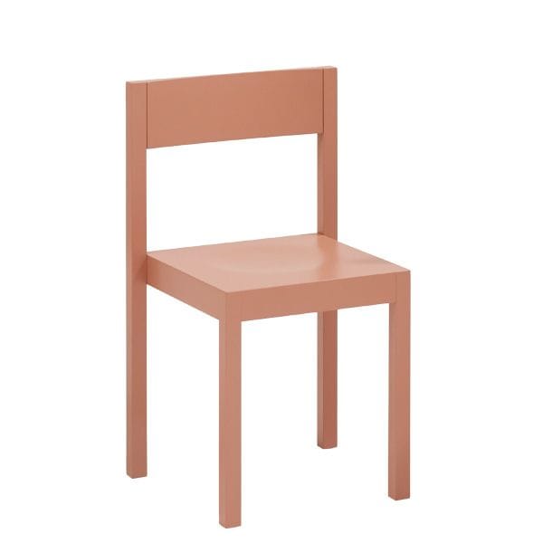 Silla de diseño estructura de madera para hostelería