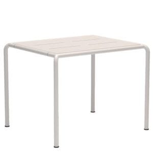 Mesa de exterior de aluminio en varios tamaños y acabados