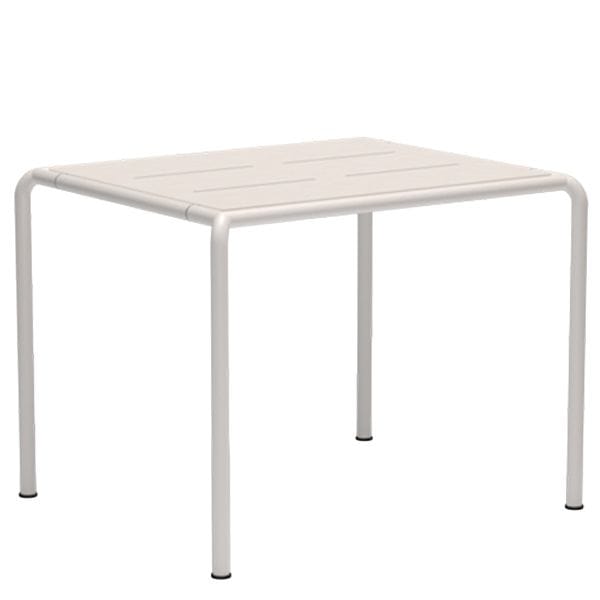 Mesa de exterior de aluminio en varios tamaños y acabados