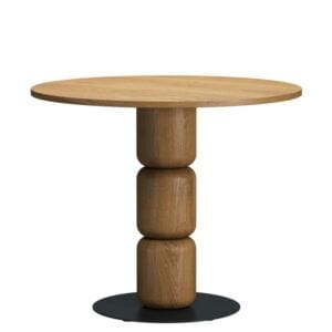 Mesa de madera diseño mediterráneo para cafeterías