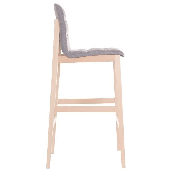 Taburete tapizado para hostelería - Diseño atemporal y elegante