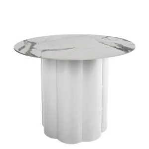 Mesa aluminio exterior resistente y elegante para espacios contract