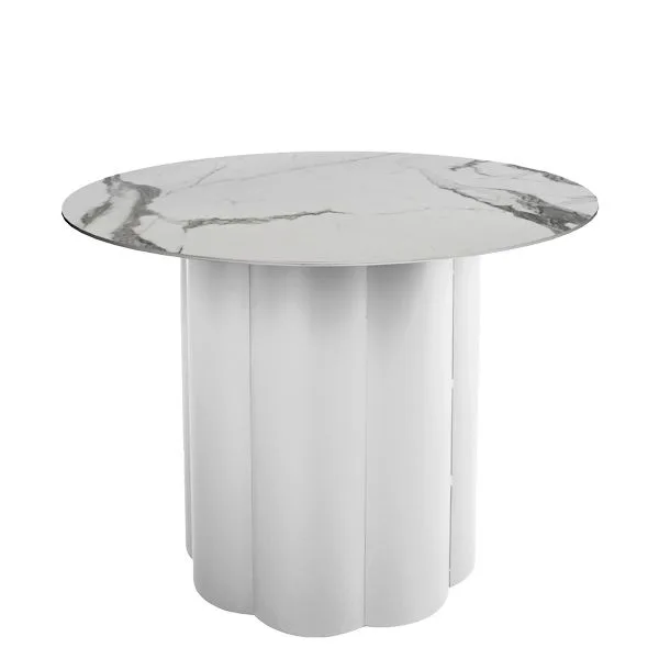 Mesa aluminio exterior resistente y elegante para espacios contract
