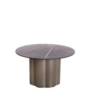 Mesa baja aluminio exterior con diseño ligero y resistente