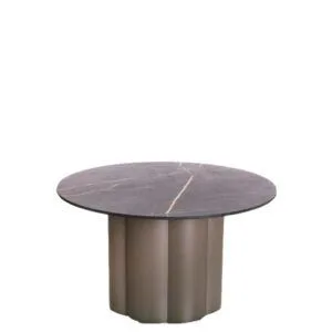 Mesa baja aluminio exterior con diseño ligero y resistente