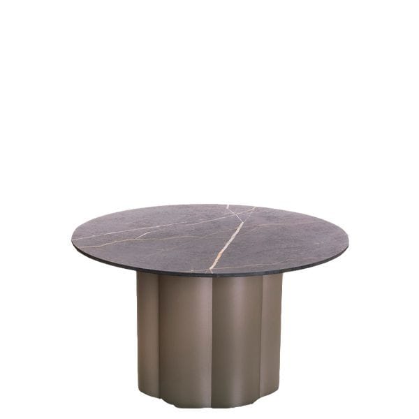 Mesa baja aluminio exterior con diseño ligero y resistente