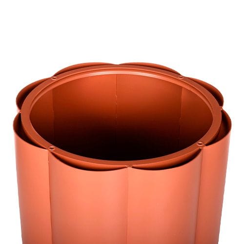 Pie de mesa de aluminio exterior para tableros hasta Ø90 cm