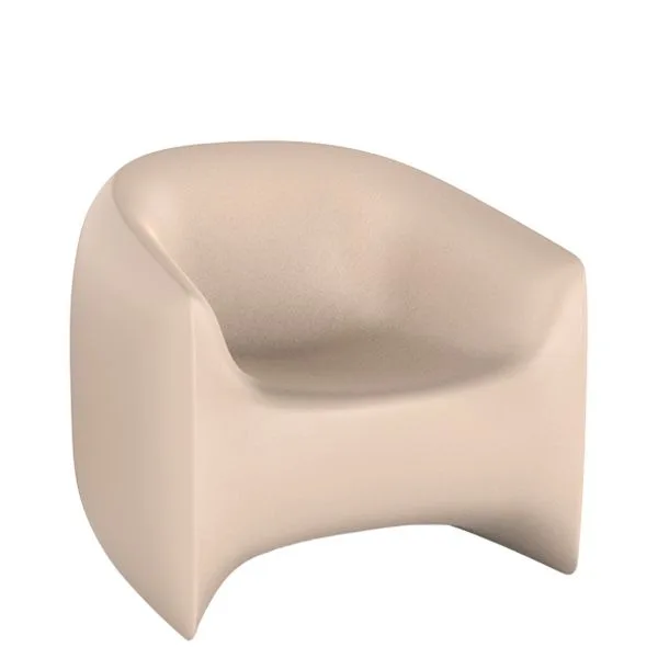 butaca Blow Vondom en polietileno beige