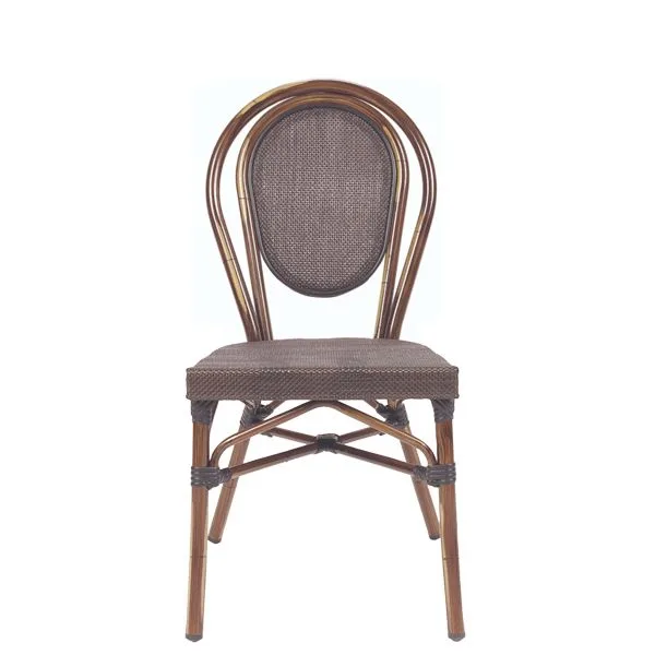 Silla en ratán sintético para hostelería