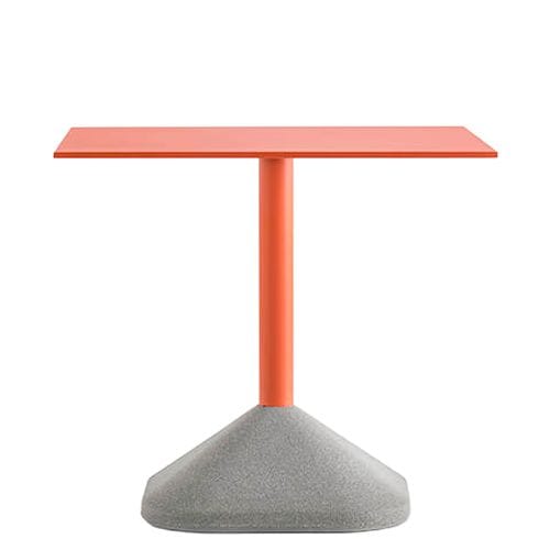 Mesa Concrete Pedrali con base en cemento para exterior