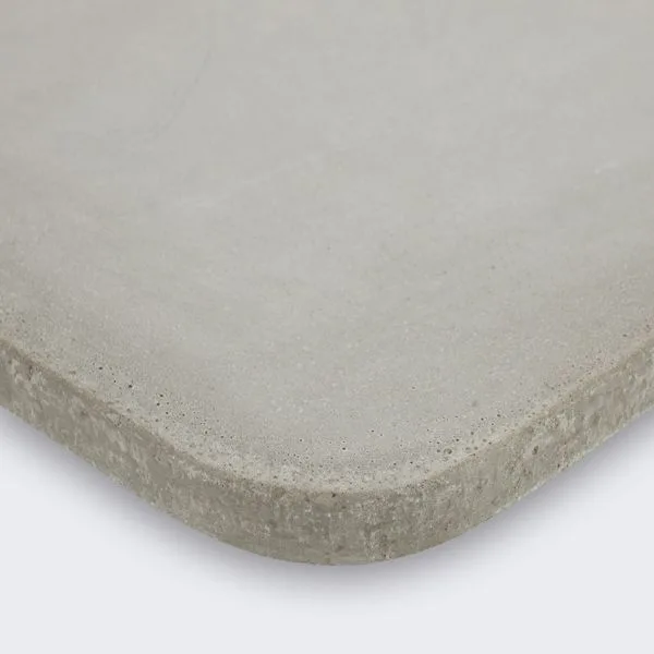 Tapa de mesa en hormigón para terrazas de hostelería