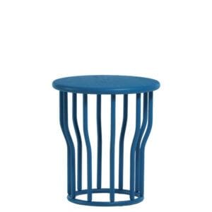 Mesa baja de fresno para contract con diseño funcional