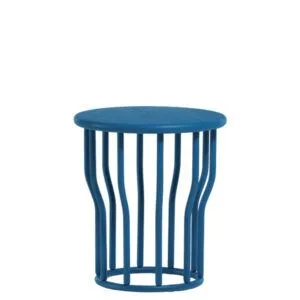 Mesa baja de fresno para contract con diseño funcional