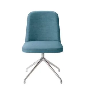 Silla tapizada giratoria para oficinas
