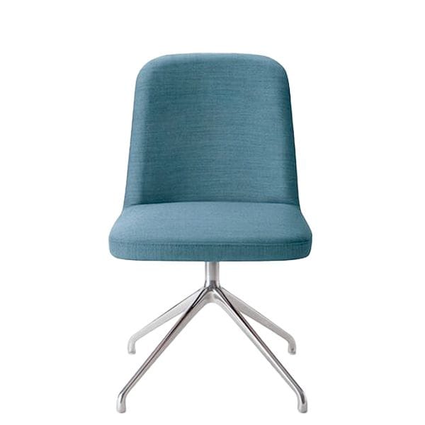 Silla tapizada giratoria para oficinas