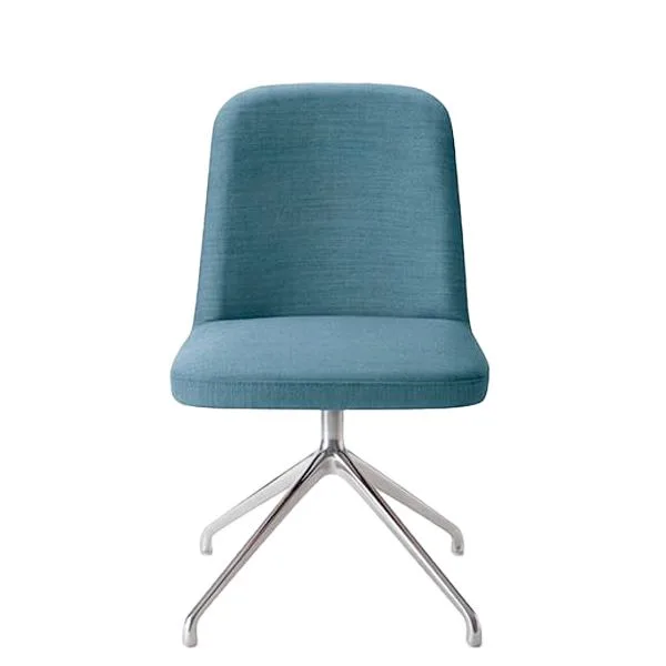 Silla tapizada giratoria para oficinas