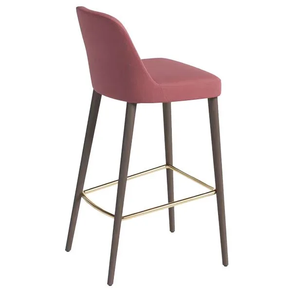 Taburete de bar tapizado