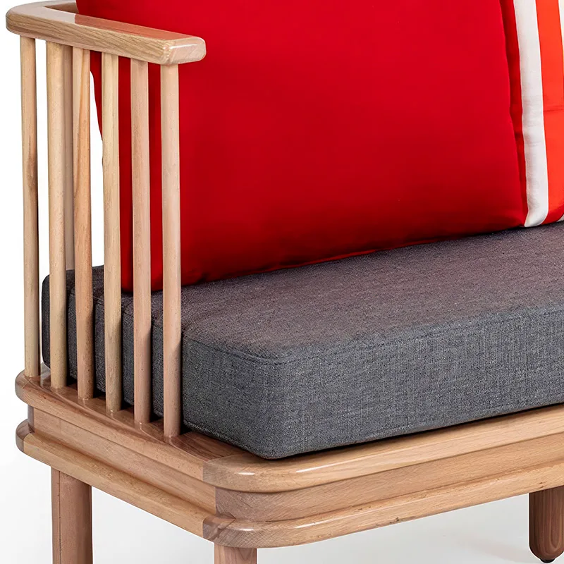 Estructura madera bancadas y sofas para hosteleria