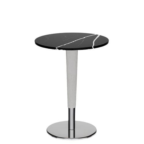 Pie de Mesa Metálico Circular
