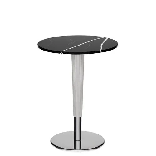 Pie de Mesa Metálico Circular