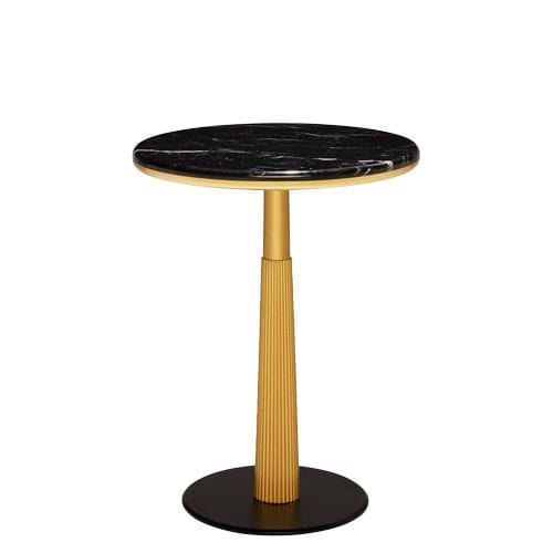 Pie de Mesa Metálico Invertido Circular