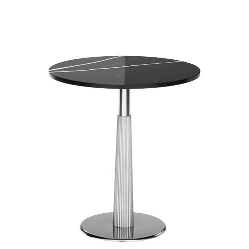 Pie de Mesa Metálico Invertido Circular