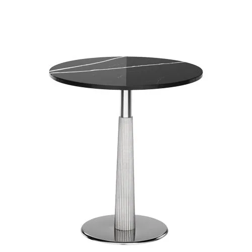 Pie de Mesa Metálico Invertido Circular