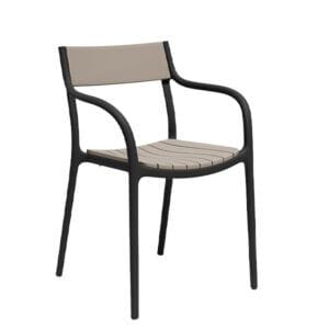 Sillón Madison Lamas Vondom en resina resistente para exterior e interior