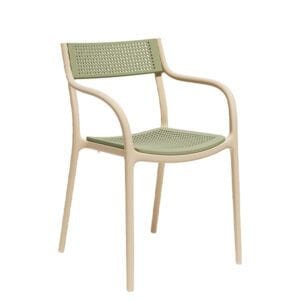 Sillón Madison Puntos Vondom con perforaciones en asiento y respaldo