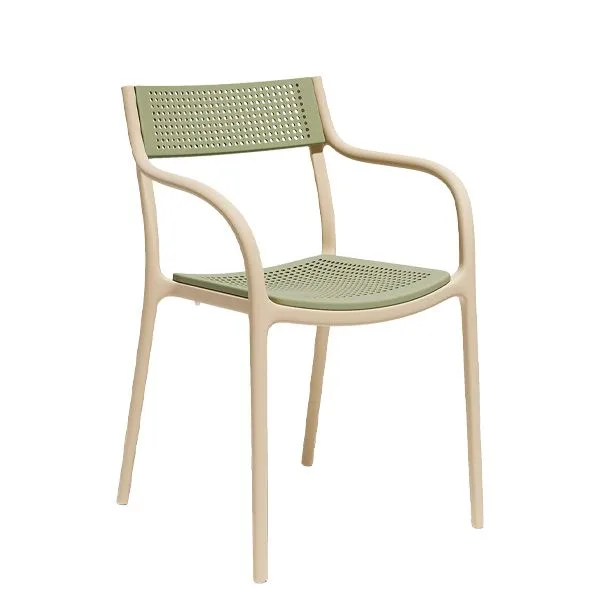 Sillón Madison Puntos Vondom con perforaciones en asiento y respaldo
