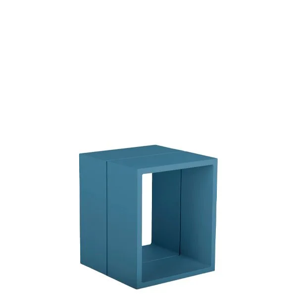 Mesa baja exterior con estructura de aluminio