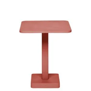 Pie de Mesa Cuadrado Hormigón teñido