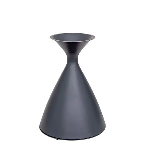 Pie de mesa de aluminio para tableros contract hasta 100 cm