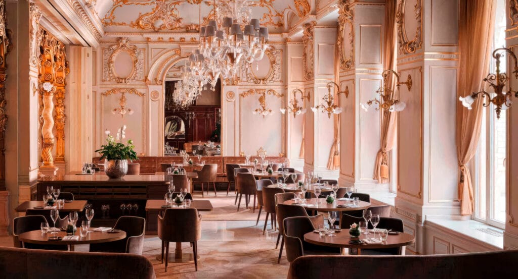 Proyecto Hotel Anantara New York Palace Budapest White Salon Restaurant