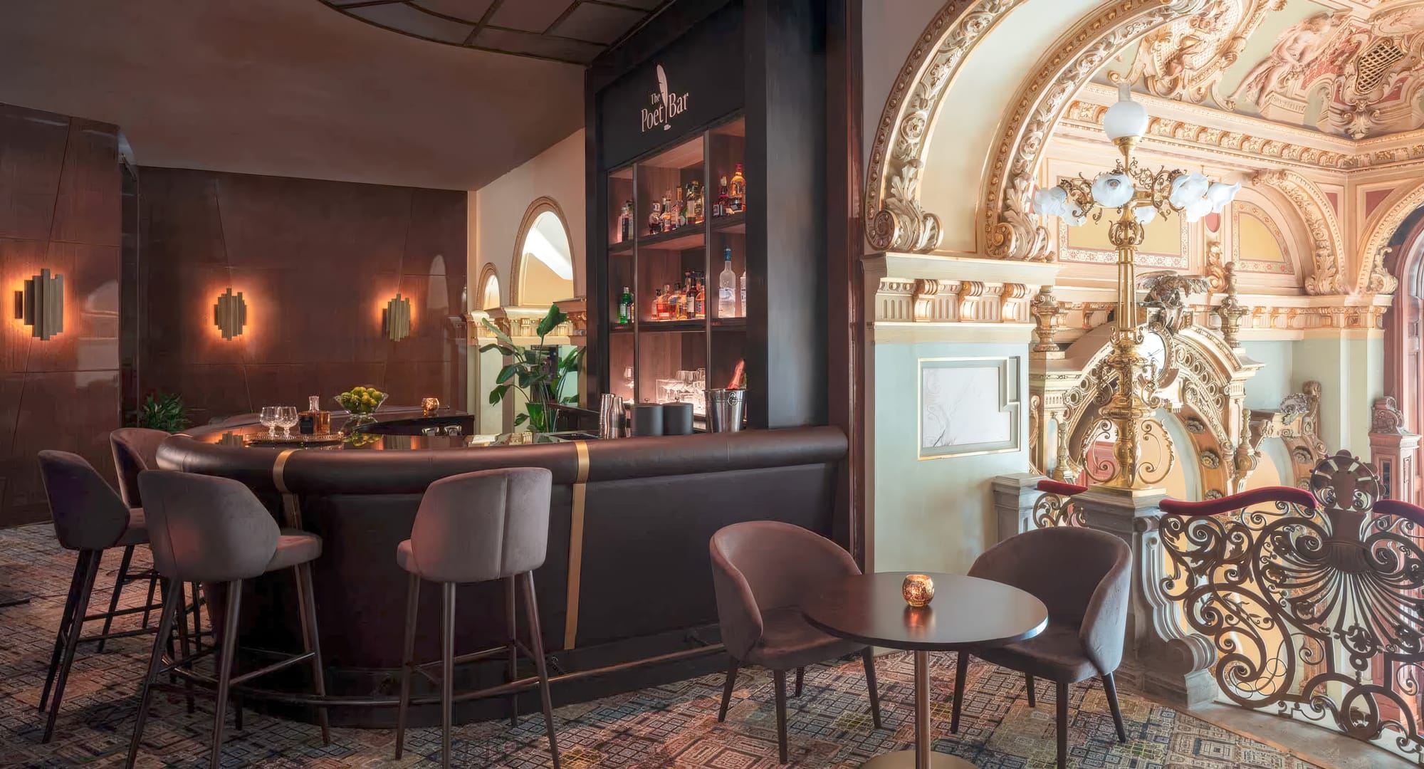 Proyecto Hotel Anantara New York Palace Budapest The Poet Bar