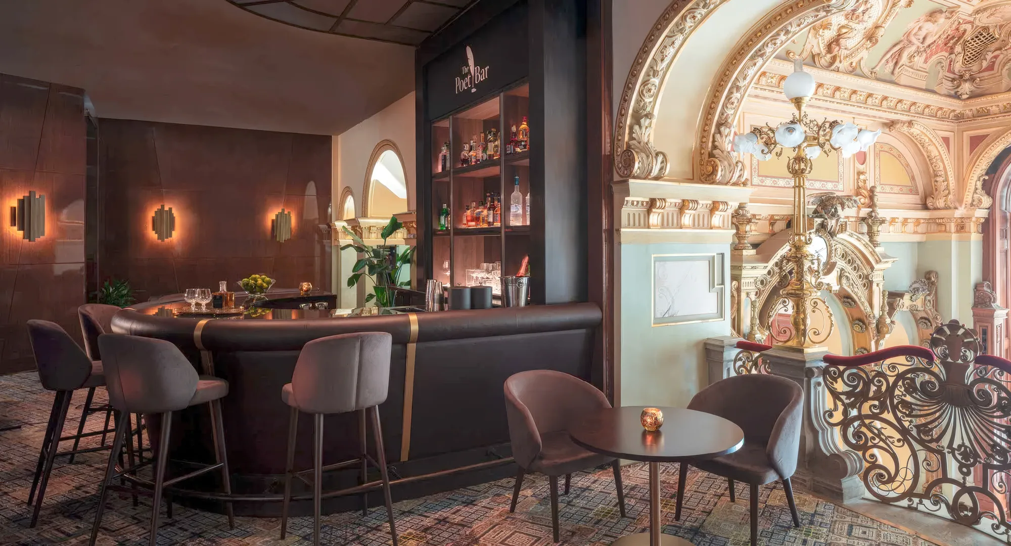 Proyecto Hotel Anantara New York Palace Budapest The Poet Bar