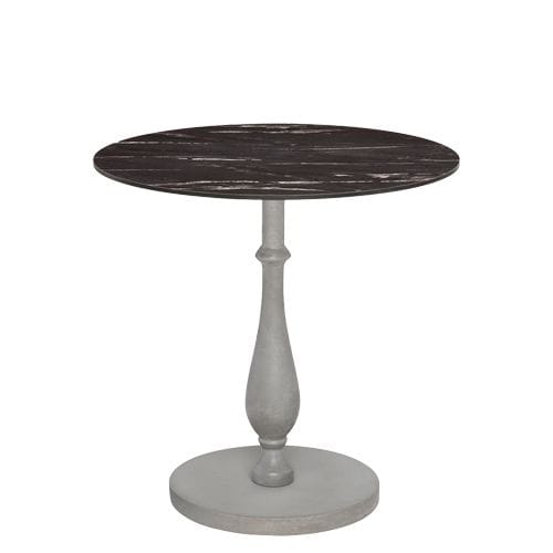 Pie de Mesa Circular Hormigón Teñido