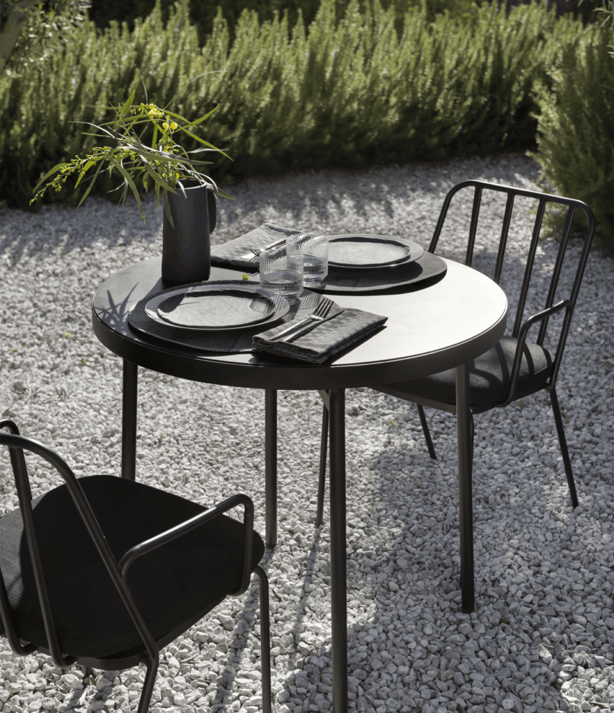 Palm chair exterior Parla mobiliario estilo indutrial