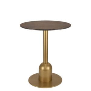 Pie de Mesa de Acero Lacado con Columna en Acero o Madera