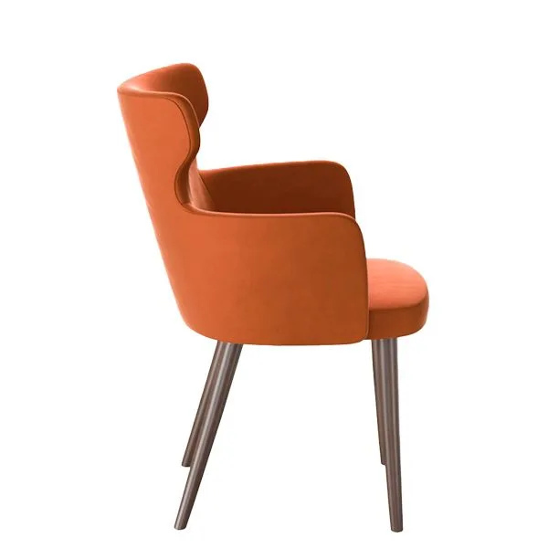Sillón tapizado de diseño - Diseño clásico