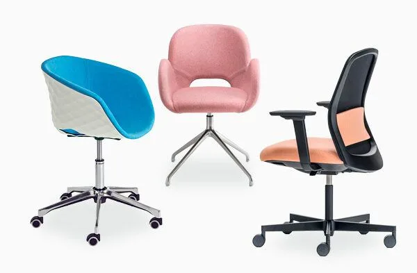 Sillas y sillones para oficina, hotel y reunión