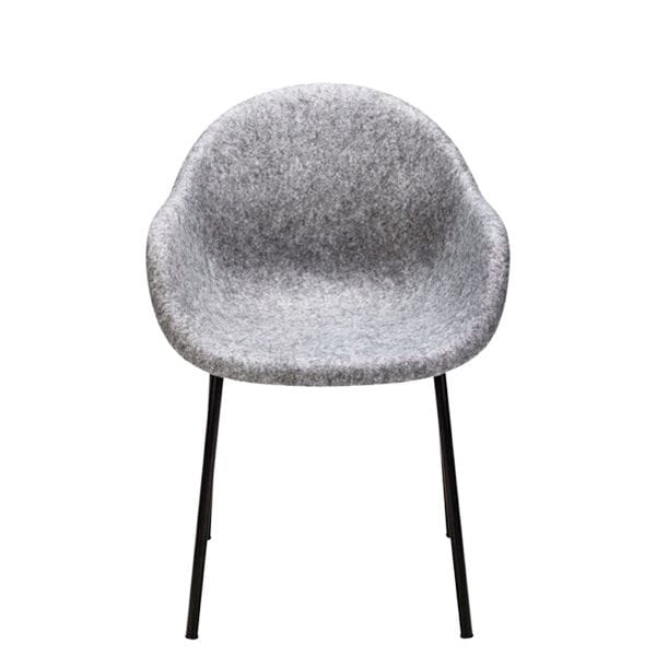Sillón de fieltro reciclado para espacios contract