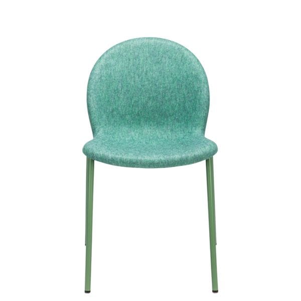 Silla de fieltro reciclado para contract sostenible
